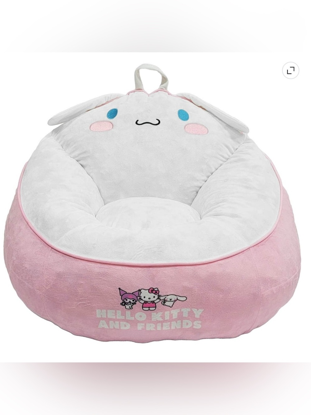 Cinnamoroll Kids' Compressed Foam Bean Bag Chair NEW